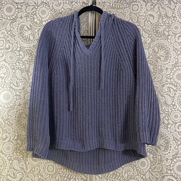 Cozy Oversized Hooded Sweater Large - Picture 1 of 4